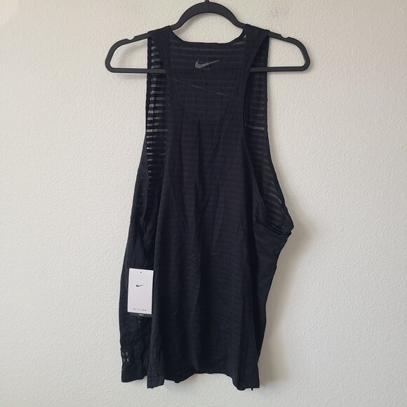 Nike Dri-Fit Run Division Pinnacle Tank DQ4774-010 Size XXL Black - Picture 2 of 4